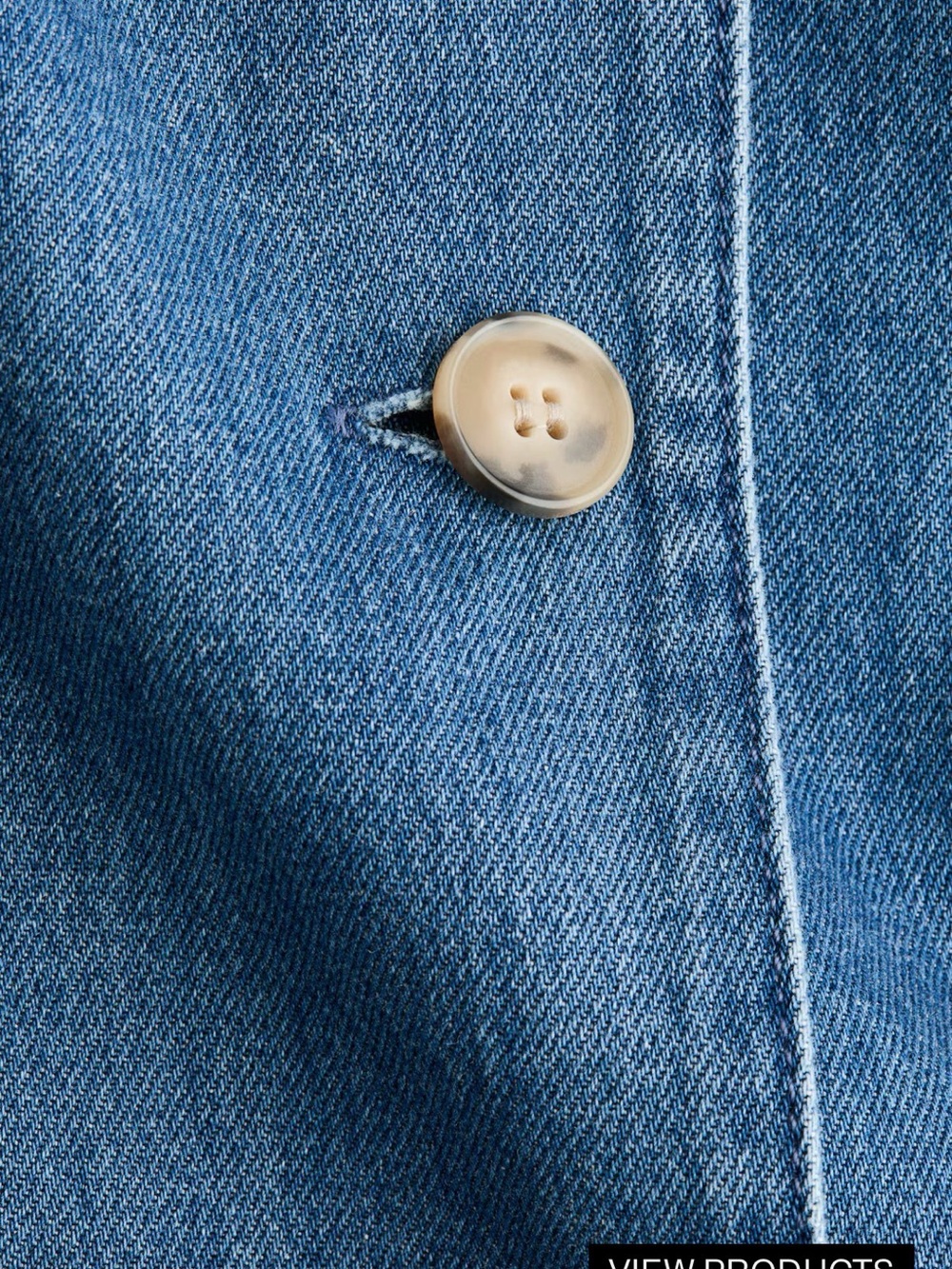 H&M Puffed Sleeve Twill Jacket - Picture 13 of 13